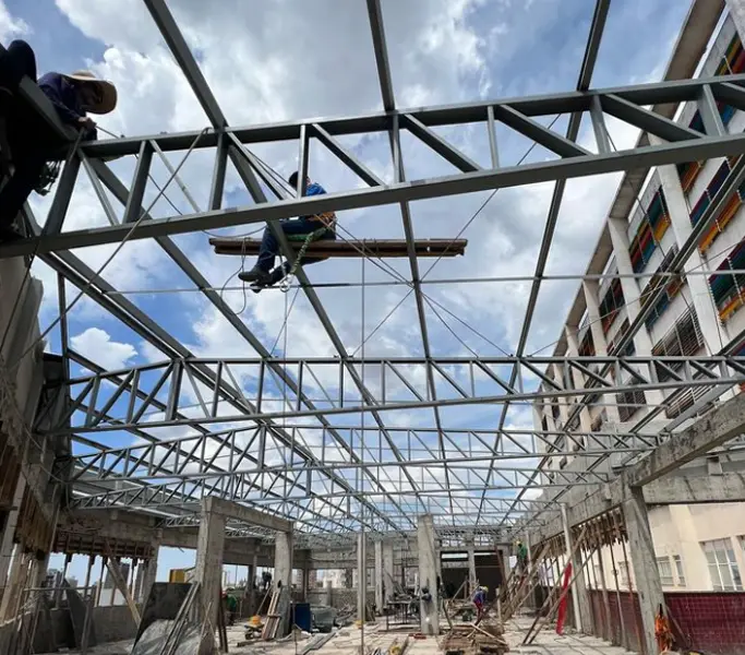 Projeto de estrutura metálica DIAÇO 10