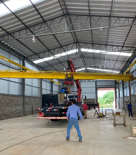 Projeto de estrutura metálica DIAÇO 4