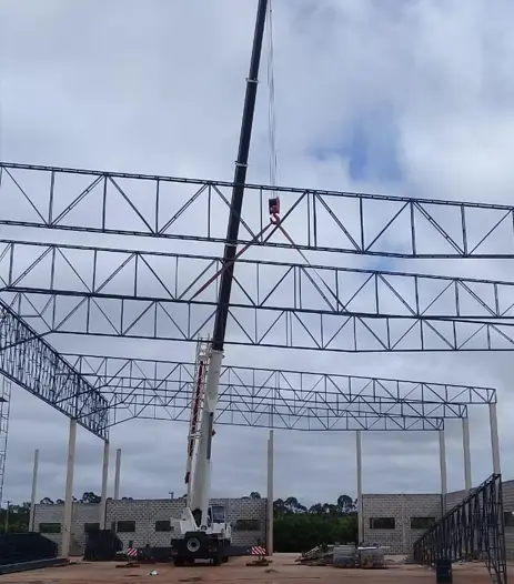 Projeto de estrutura metálica DIAÇO 5